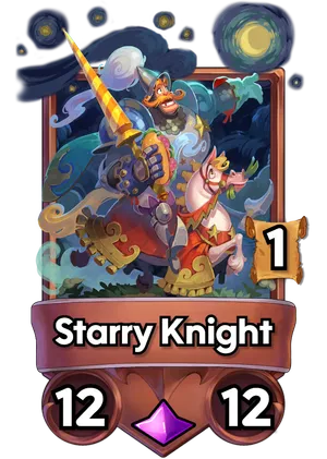 Starry Knight's card