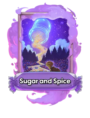 Sugar and Spice's card