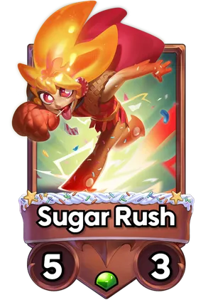 Sugar Rush's card