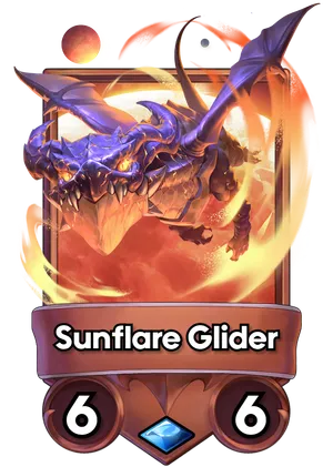 Sunflare Glider's card