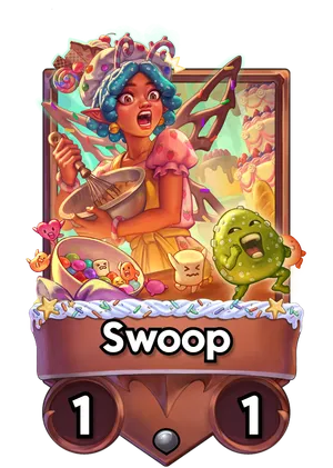 Swoop's card