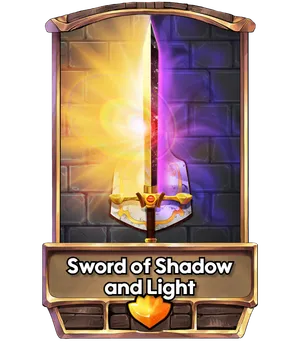 Sword of Shadow and Light's card