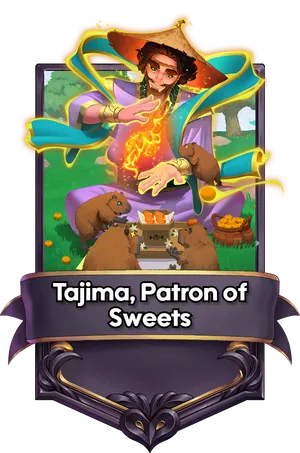 Tajima, Patron of Sweets's card