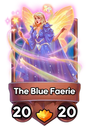 The Blue Faerie's card