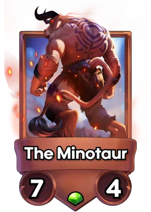 The Minotaur's card