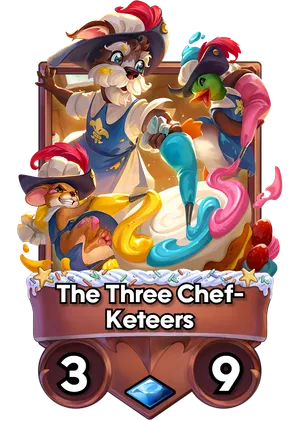 The Three Chef-Keteers's card