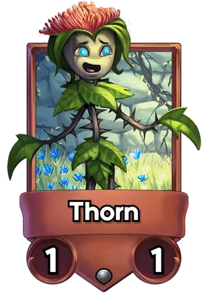 Thorn's card