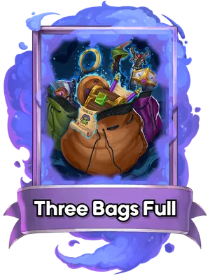 Three Bags Full's card