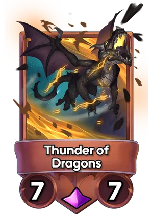 Thunder of Dragons's card