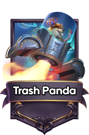 Trash Panda's card