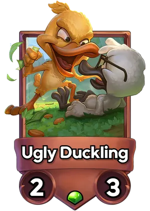 Ugly Duckling's card