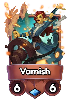 Varnish's card