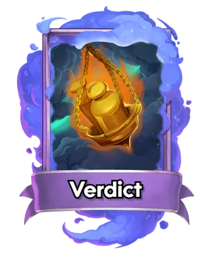 Verdict's card