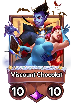Viscount Chocolat's card