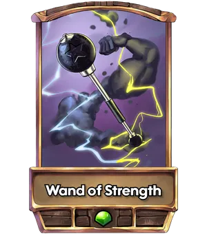 Wand of Strength's card