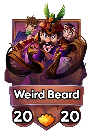 Weird Beard's card