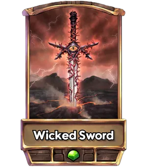 Wicked Sword's card