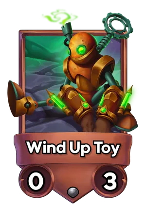 Wind Up Toy's card