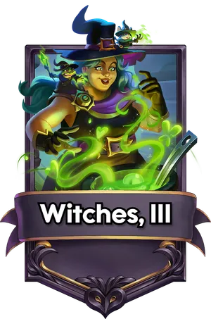 Witches, III's card