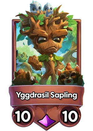 Yggdrasil Sapling's card