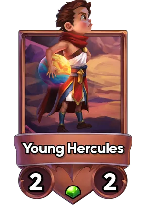 Young Hercules's card